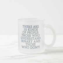 Il y a 10 genres de personnes… mug