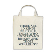 Il y a 10 genres de personnes… sac fourre-tout