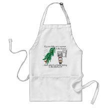 Il y a une forêt dans la cuisine ? ! tabliers
