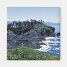 Île Alaska du sud-est de St Lazaria Aimant Pour Réfrigérateur