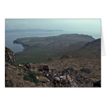 Île de Hall avec St Matthew à l'arrière-plan Carte De Vœux