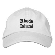 Île de Rhode Casquette Brodée