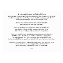 ILEFSA, Inc Referral / St Michael's Prayer Card Business Card Templates