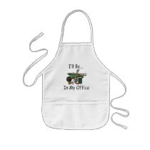 I'll Be in My Office Garden Apron