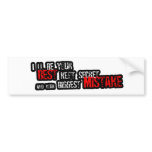 I'll Be Your Best Kept Secret - emo rock grunge Bumper Sticker