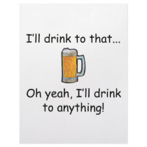 I'll Drink To That! Letterhead Design