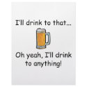 I'll Drink To That! letterhead