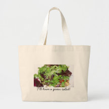 I'll Have A Green Salad! Canvas Bag