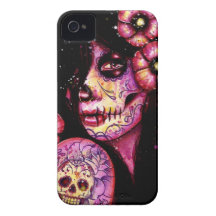 I'll Never Forget Day of the Dead Girl iPhone 4 Case
