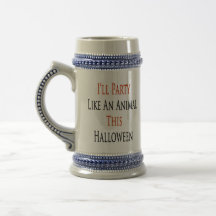 I'll Party Like An Animal This Halloween Coffee Mug