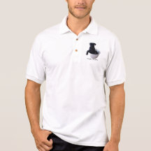 I'll take mine black - Black Pug Polo Shirt
