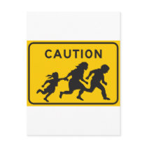 Illegal Aliens Crossing Highway Sign