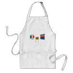 Illegal Border Crossing Sign aprons