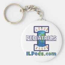 Illini Peds Keychain