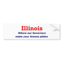 Illinois Bumper Sticker