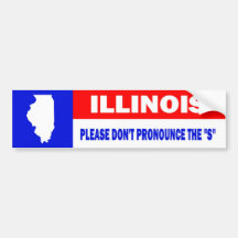 ILLINOIS BUMPER STICKERS