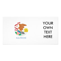 ILLINOIS CUSTOMIZED PHOTO CARD