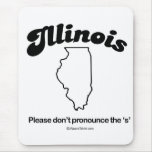 ILLINOIS - "ILLINOIS STATE MOTTO" T-shirts and Gea Mouse Mats