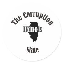 illinois the corruption state sticker
