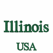 Illinois USA Polo Shirt