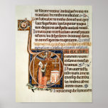 Illuminated page posters
