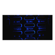 illuminated phone keyboard photo cards
