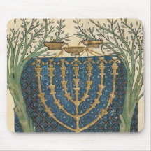 Illumination of a menorah, from mouse pads