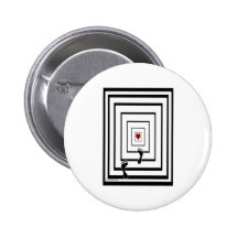Illusion Heart Feet Button