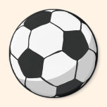 Illustration de ballon de football aimants