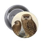 Illustration de cru de hibou riant badges