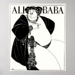 Illustration de Nouveau d'art : Beardsley - baba d Posters