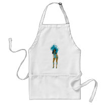 Illustration for carnival costume o las vegas show aprons
