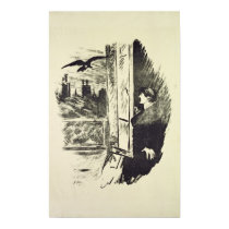 Illustration for 'The Raven' posters