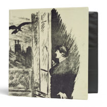 Illustration for 'The Raven' binders