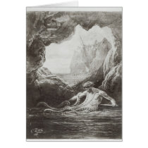Illustration from 'Les Travailleurs de la Mer' cards