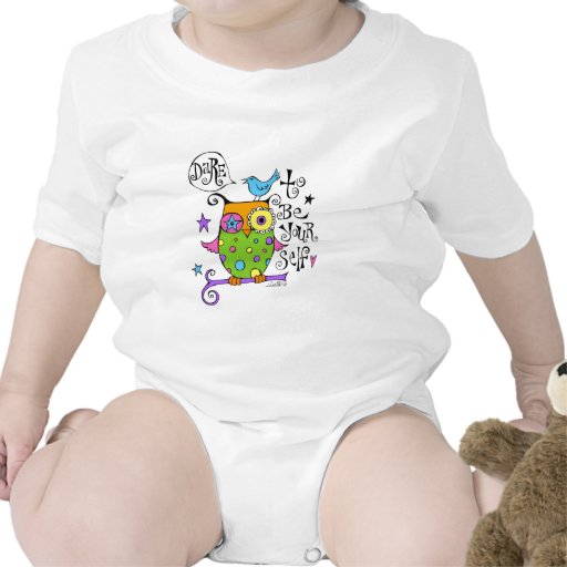 Illustration lunatique de hibou t-shirts