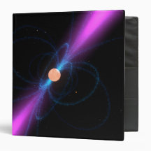 Illustration of a pulsar binders