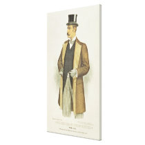 Illustration of British Costume, pub. by the John canvas prints