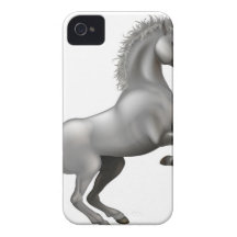 Illustration puissante de licorne coque Case-Mate iPhone 4