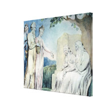 Illustrations of the Book of Job Gallery Wrap Canvas