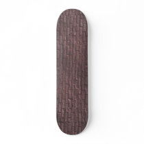 Illustrative Red brick wall Custom Skateboard