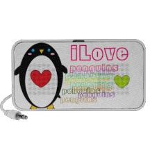 ILove penguins Mp3 Speakers