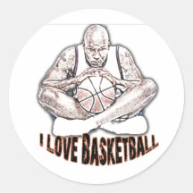 ILoveBasketball Point Sticker