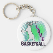 ILoveBasketball Slam! Key Chain