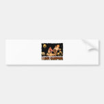 ILoveCamping Camp Fire bumper stickers