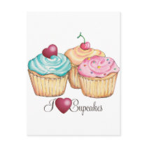 ILoveCupcakes Post Card