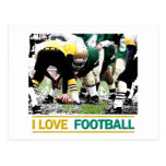 ILoveFootball Tarjeta Postal