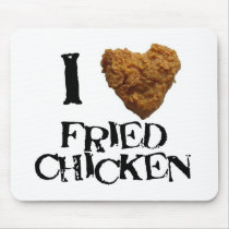 ilovefriedchicken mouse pads