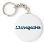 ilovegeeks key chain