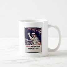 Ils nous feront savoir quand stopper ! mugs
